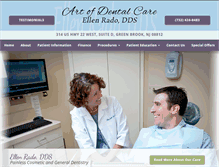 Tablet Screenshot of drrado.com